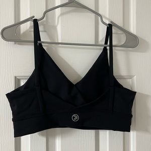 SAVVI RAVEN BRA black womens large